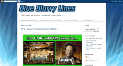 Desktop Screenshot of blueblurrylines.com