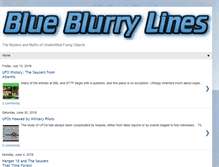 Tablet Screenshot of blueblurrylines.com
